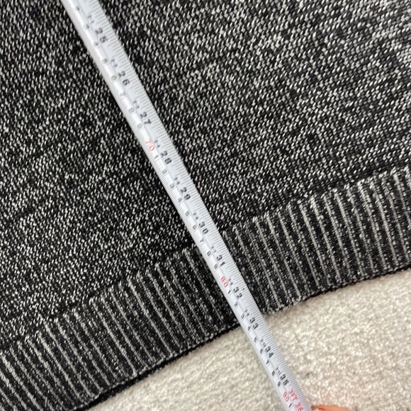 Guess Men’s Cleo Shawl Collar Zip Sweater Size L Light Grey Knit Pullover - Picture 7 of 12